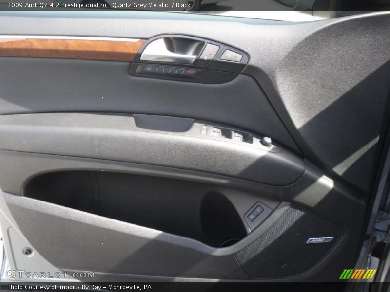 Quartz Grey Metallic / Black 2009 Audi Q7 4.2 Prestige quattro