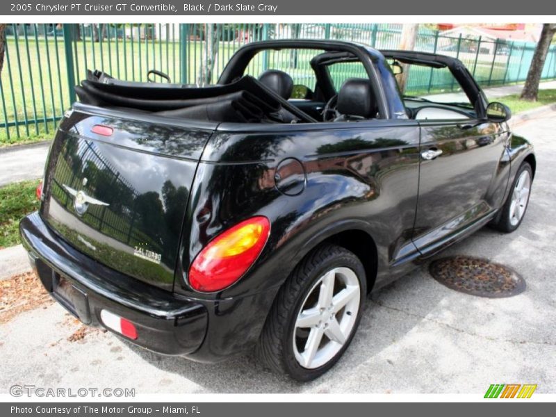 Black / Dark Slate Gray 2005 Chrysler PT Cruiser GT Convertible