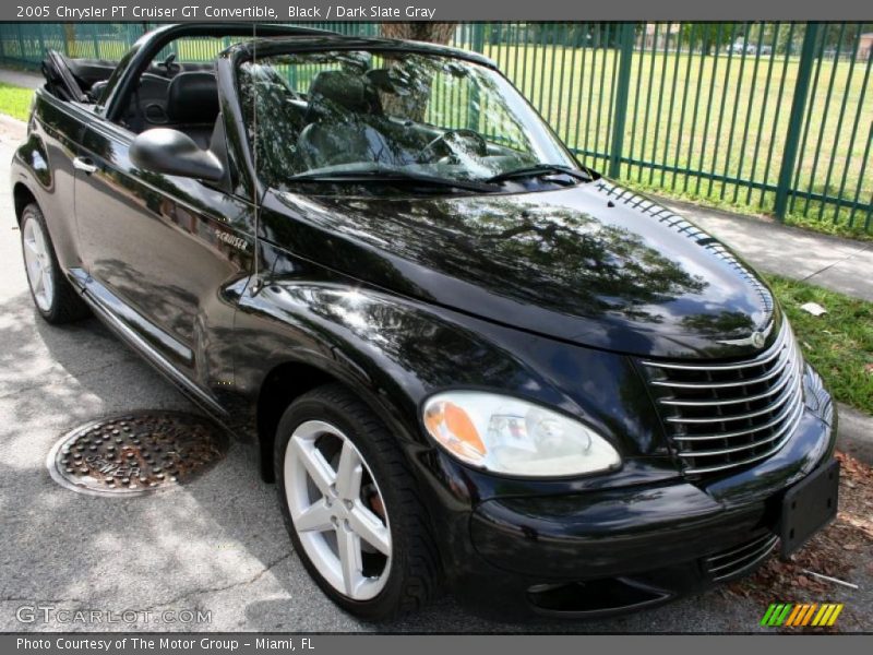 Black / Dark Slate Gray 2005 Chrysler PT Cruiser GT Convertible