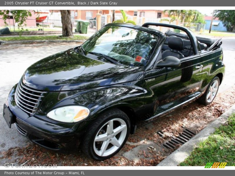 Black / Dark Slate Gray 2005 Chrysler PT Cruiser GT Convertible