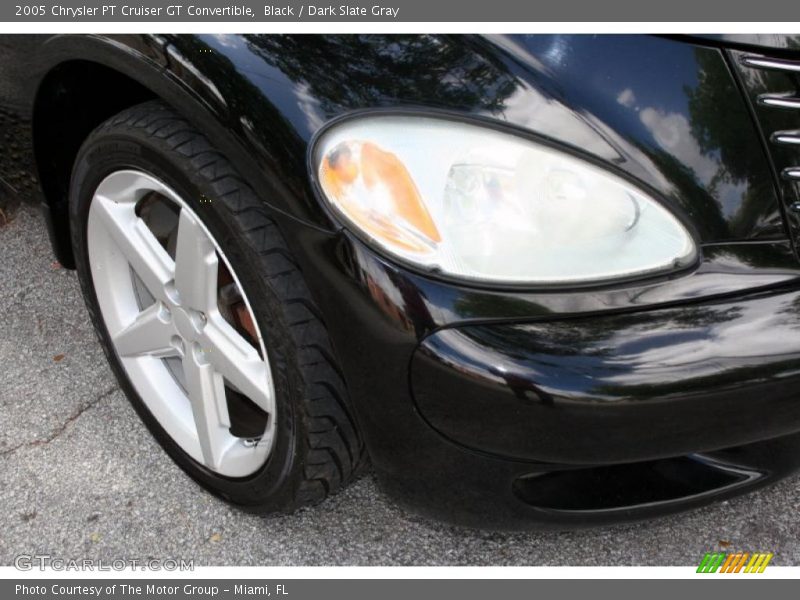 Black / Dark Slate Gray 2005 Chrysler PT Cruiser GT Convertible