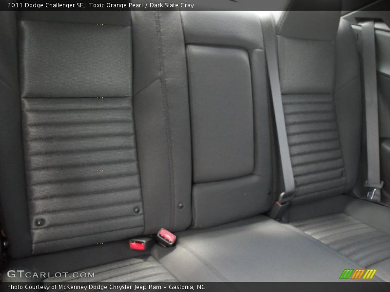 Toxic Orange Pearl / Dark Slate Gray 2011 Dodge Challenger SE