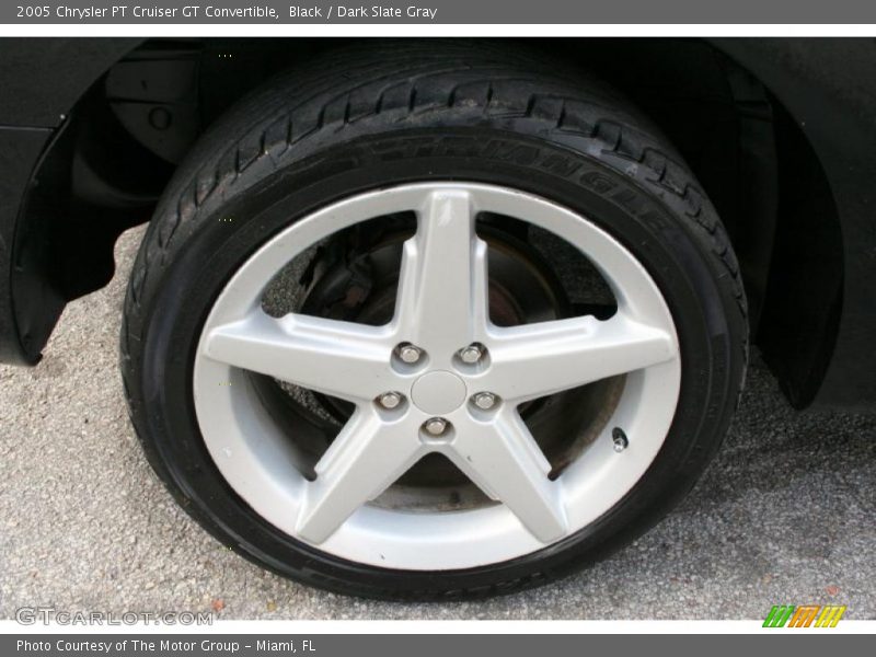 Black / Dark Slate Gray 2005 Chrysler PT Cruiser GT Convertible