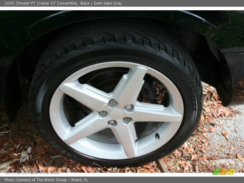 Black / Dark Slate Gray 2005 Chrysler PT Cruiser GT Convertible