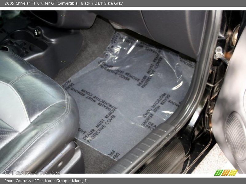 Black / Dark Slate Gray 2005 Chrysler PT Cruiser GT Convertible