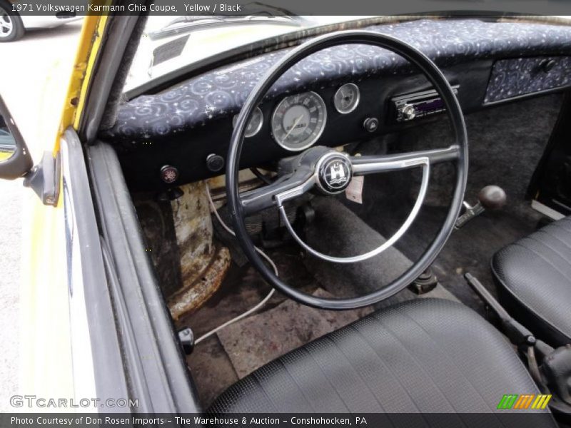  1971 Karmann Ghia Coupe Steering Wheel