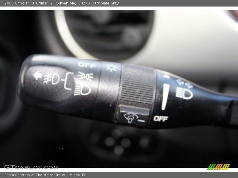 Black / Dark Slate Gray 2005 Chrysler PT Cruiser GT Convertible