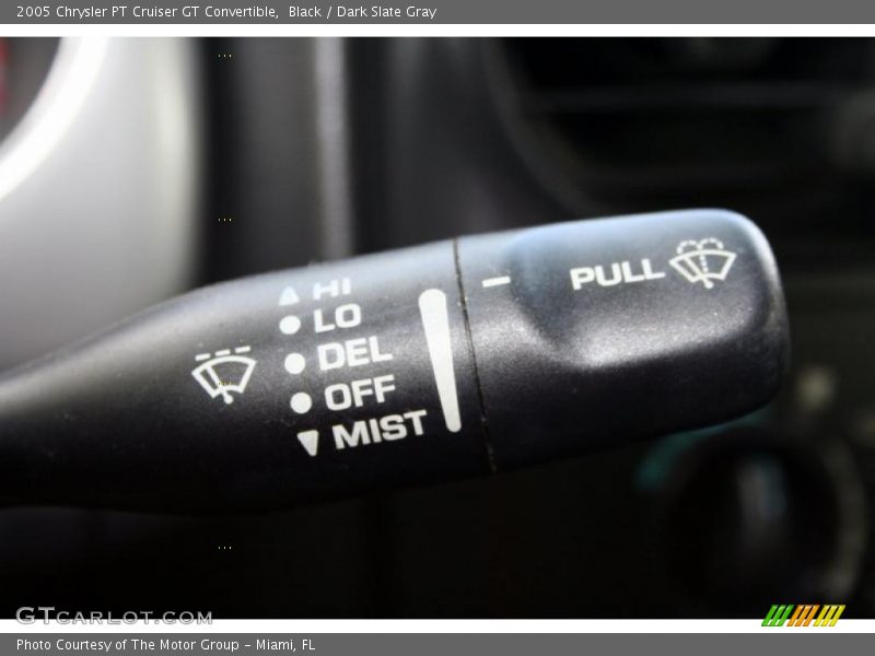Black / Dark Slate Gray 2005 Chrysler PT Cruiser GT Convertible