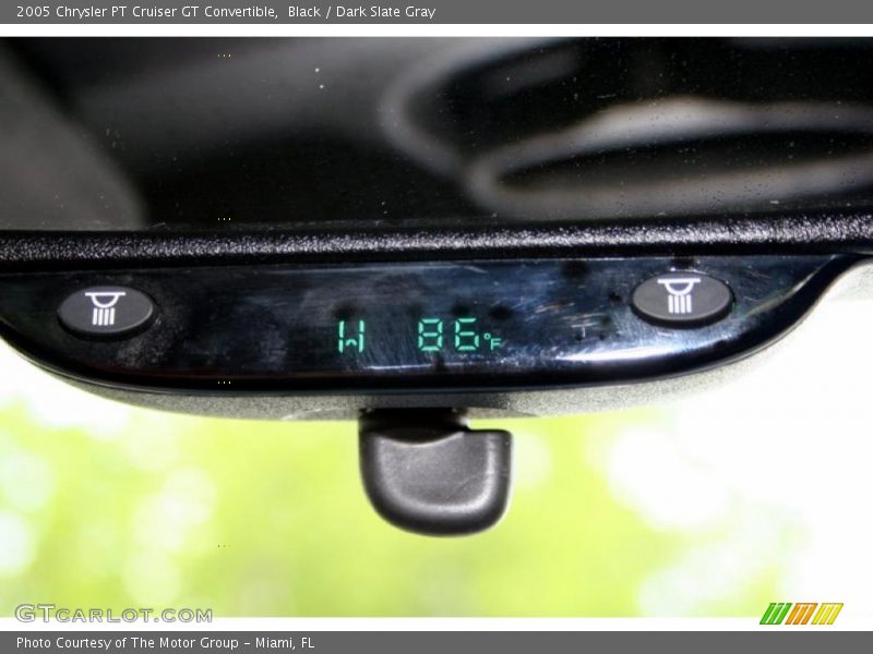 Black / Dark Slate Gray 2005 Chrysler PT Cruiser GT Convertible