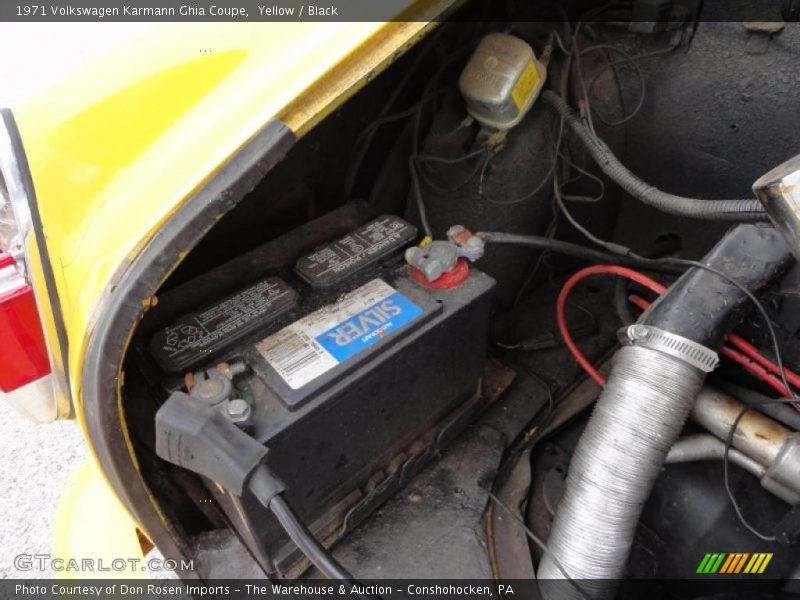  1971 Karmann Ghia Coupe Engine - 1.6 Liter Air-Cooled Flat 4 Cylinder