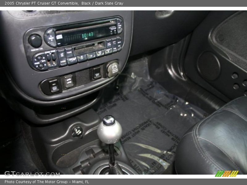 Black / Dark Slate Gray 2005 Chrysler PT Cruiser GT Convertible