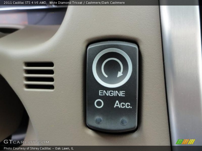 Controls of 2011 STS 4 V6 AWD