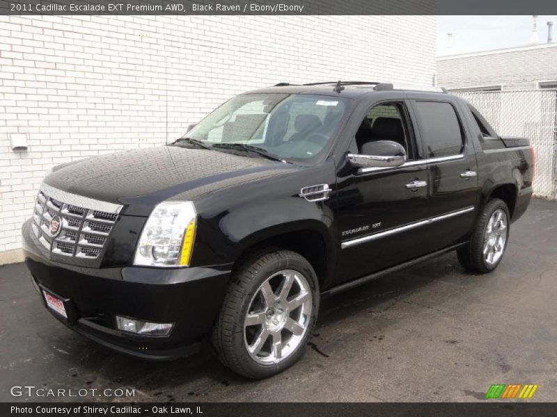 Front 3/4 View of 2011 Escalade EXT Premium AWD