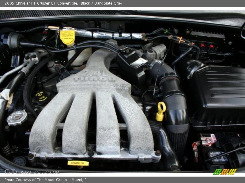 Black / Dark Slate Gray 2005 Chrysler PT Cruiser GT Convertible