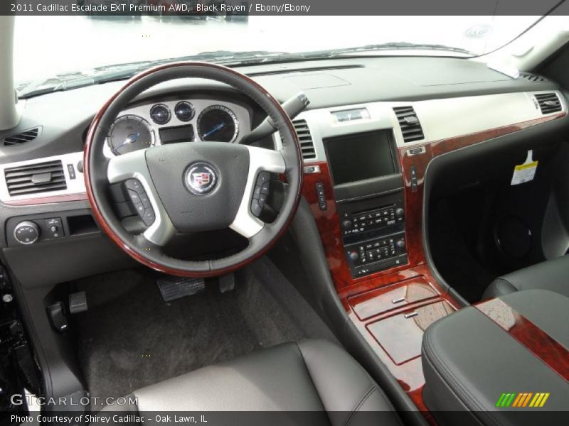 Ebony/Ebony Interior - 2011 Escalade EXT Premium AWD 