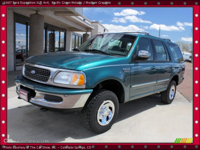 Pacific Green Metallic / Medium Graphite 1997 Ford Expedition XLT 4x4