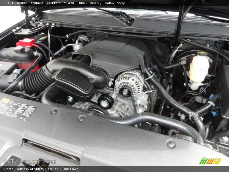  2011 Escalade EXT Premium AWD Engine - 6.2 Liter OHV 16-Valve VVT Flex-Fuel V8