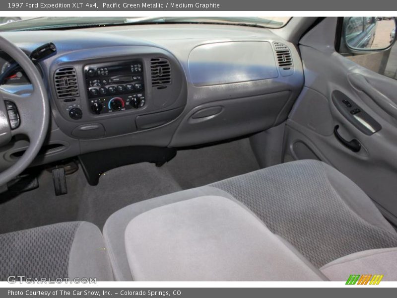 Pacific Green Metallic / Medium Graphite 1997 Ford Expedition XLT 4x4