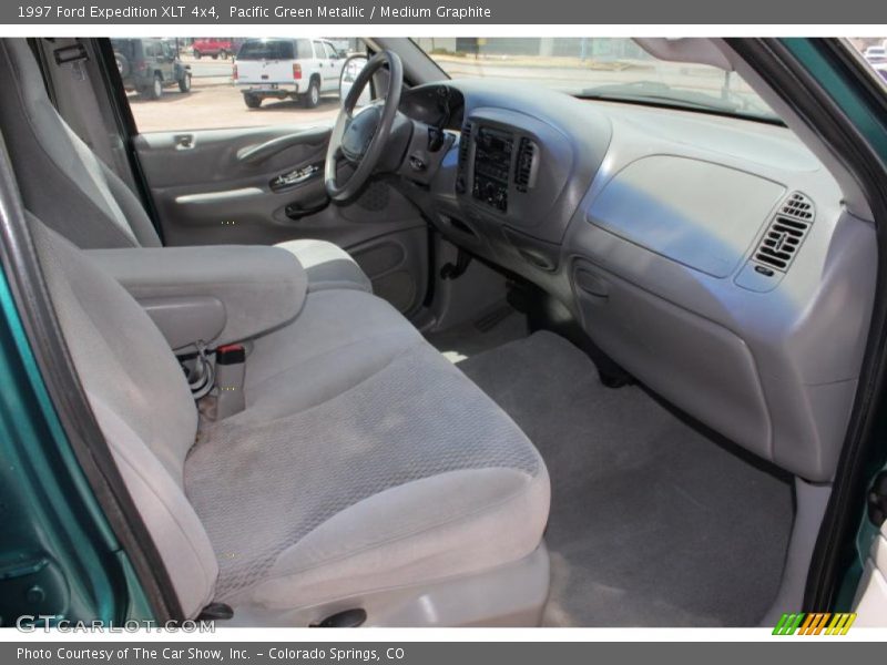Pacific Green Metallic / Medium Graphite 1997 Ford Expedition XLT 4x4