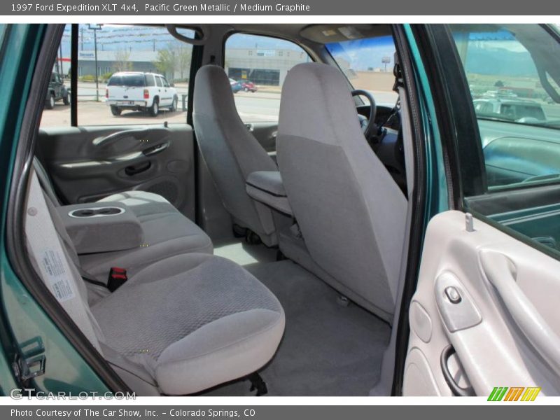 Pacific Green Metallic / Medium Graphite 1997 Ford Expedition XLT 4x4