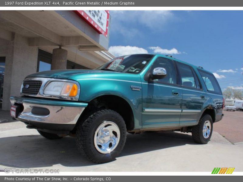 Pacific Green Metallic / Medium Graphite 1997 Ford Expedition XLT 4x4