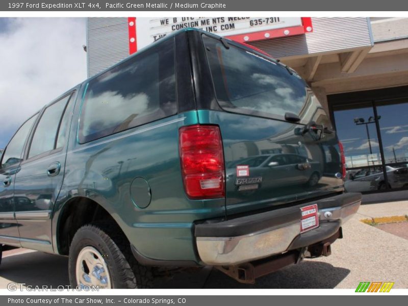 Pacific Green Metallic / Medium Graphite 1997 Ford Expedition XLT 4x4