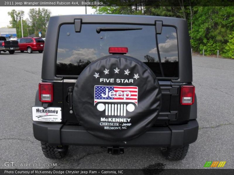 Black / Black 2011 Jeep Wrangler Unlimited Rubicon 4x4