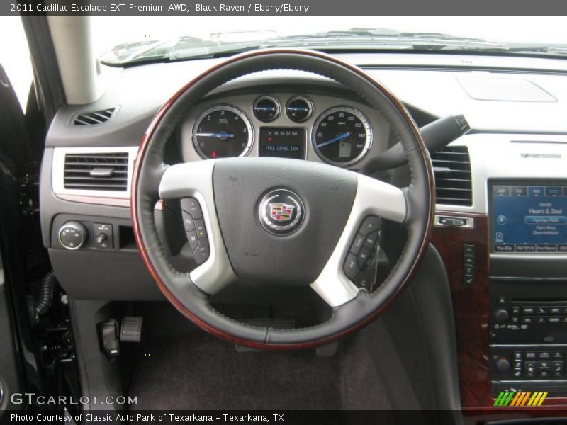  2011 Escalade EXT Premium AWD Steering Wheel