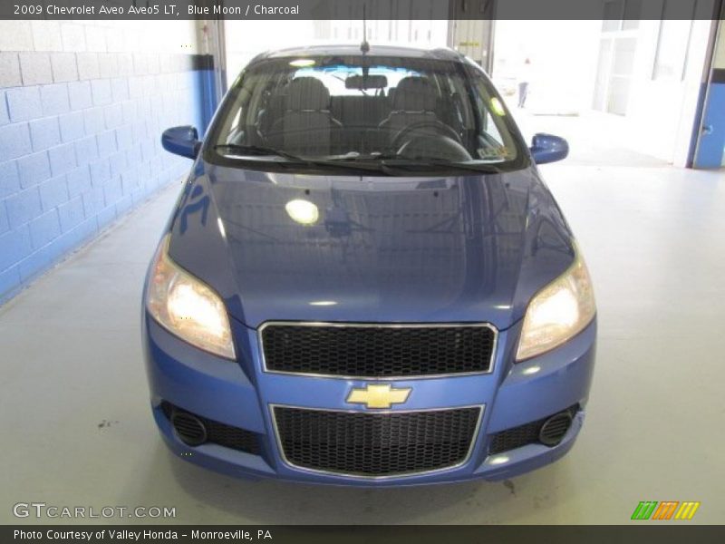 Blue Moon / Charcoal 2009 Chevrolet Aveo Aveo5 LT