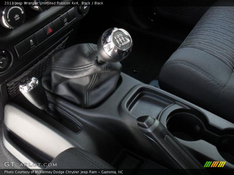 Black / Black 2011 Jeep Wrangler Unlimited Rubicon 4x4