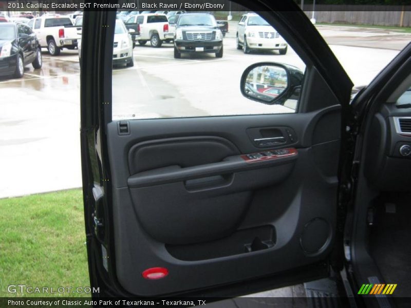 Black Raven / Ebony/Ebony 2011 Cadillac Escalade EXT Premium AWD