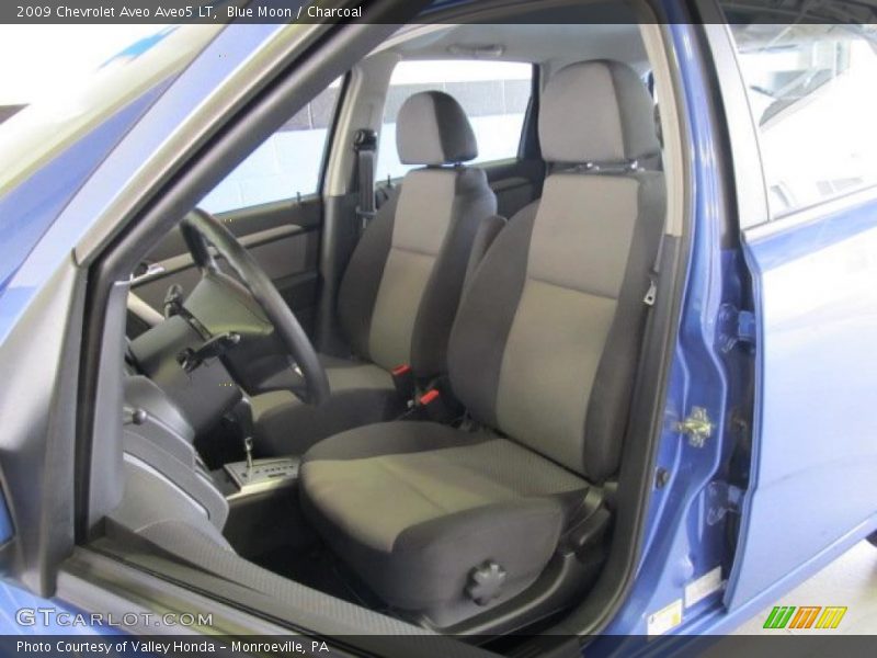 Blue Moon / Charcoal 2009 Chevrolet Aveo Aveo5 LT