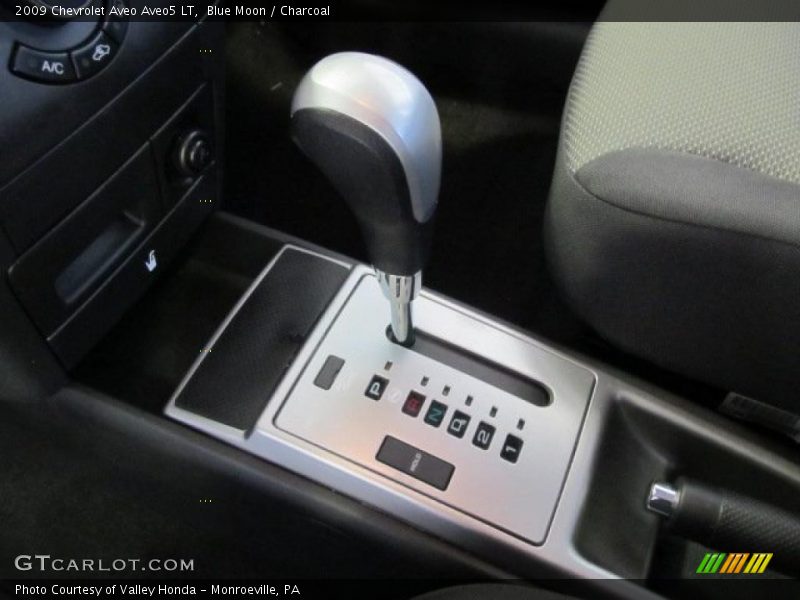Blue Moon / Charcoal 2009 Chevrolet Aveo Aveo5 LT