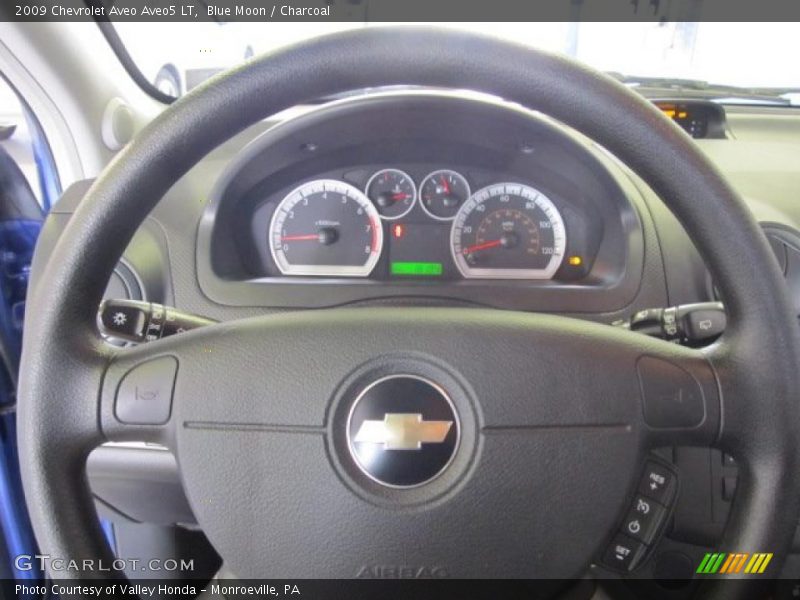 Blue Moon / Charcoal 2009 Chevrolet Aveo Aveo5 LT