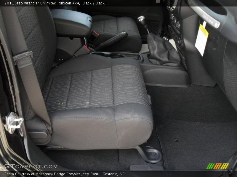 Black / Black 2011 Jeep Wrangler Unlimited Rubicon 4x4
