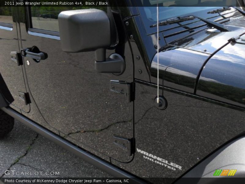 Black / Black 2011 Jeep Wrangler Unlimited Rubicon 4x4