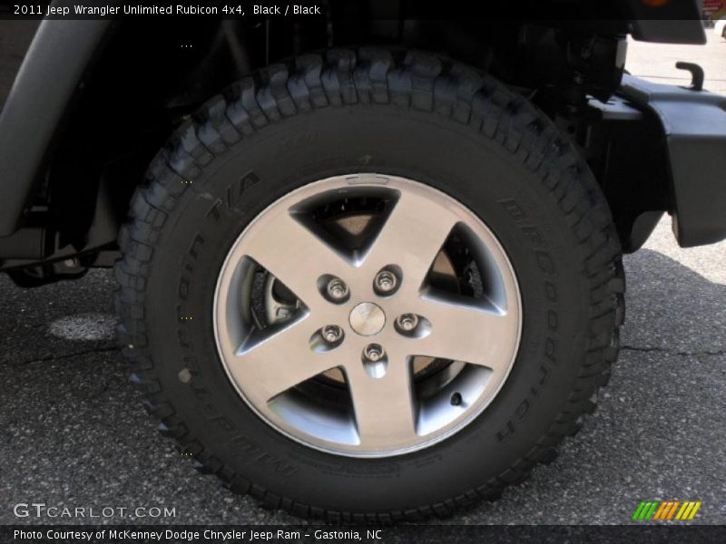 Black / Black 2011 Jeep Wrangler Unlimited Rubicon 4x4