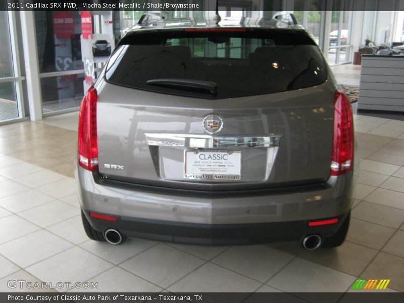 Mocha Steel Metallic / Shale/Brownstone 2011 Cadillac SRX FWD