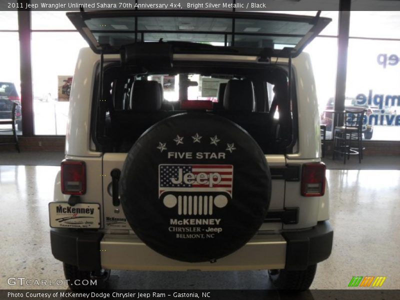 Bright Silver Metallic / Black 2011 Jeep Wrangler Unlimited Sahara 70th Anniversary 4x4