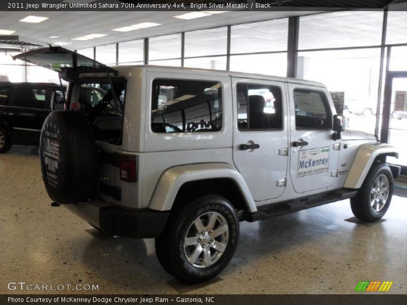 Bright Silver Metallic / Black 2011 Jeep Wrangler Unlimited Sahara 70th Anniversary 4x4