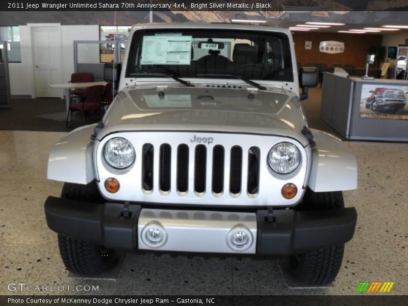  2011 Wrangler Unlimited Sahara 70th Anniversary 4x4 Bright Silver Metallic