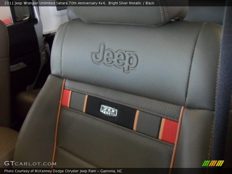  2011 Wrangler Unlimited Sahara 70th Anniversary 4x4 Black Interior