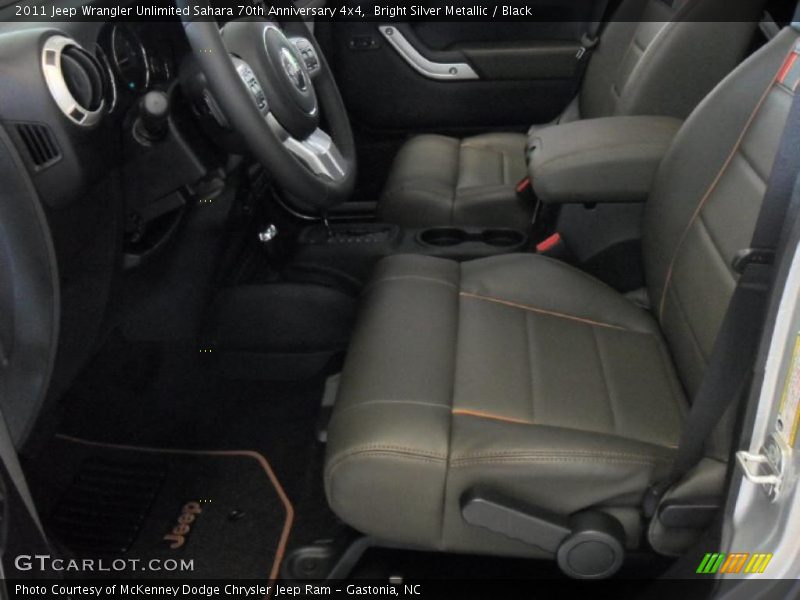  2011 Wrangler Unlimited Sahara 70th Anniversary 4x4 Black Interior