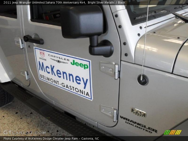 Bright Silver Metallic / Black 2011 Jeep Wrangler Unlimited Sahara 70th Anniversary 4x4