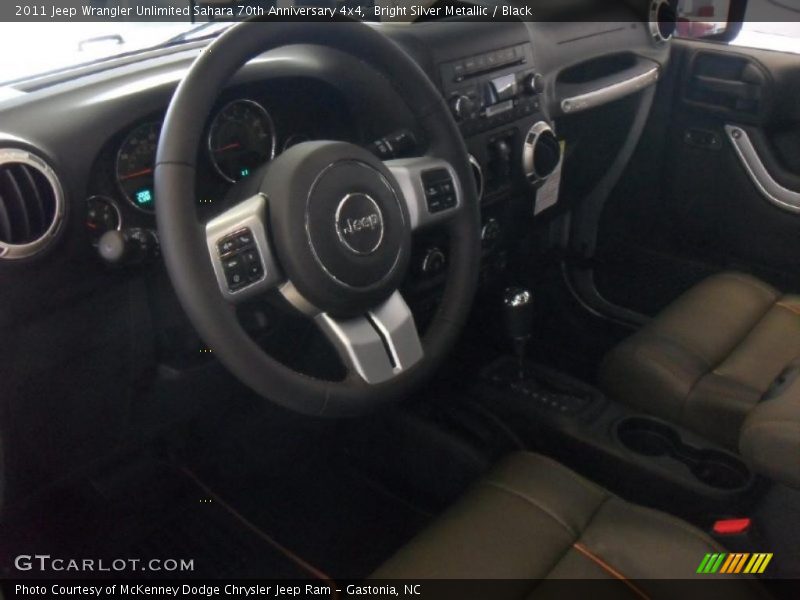 Bright Silver Metallic / Black 2011 Jeep Wrangler Unlimited Sahara 70th Anniversary 4x4