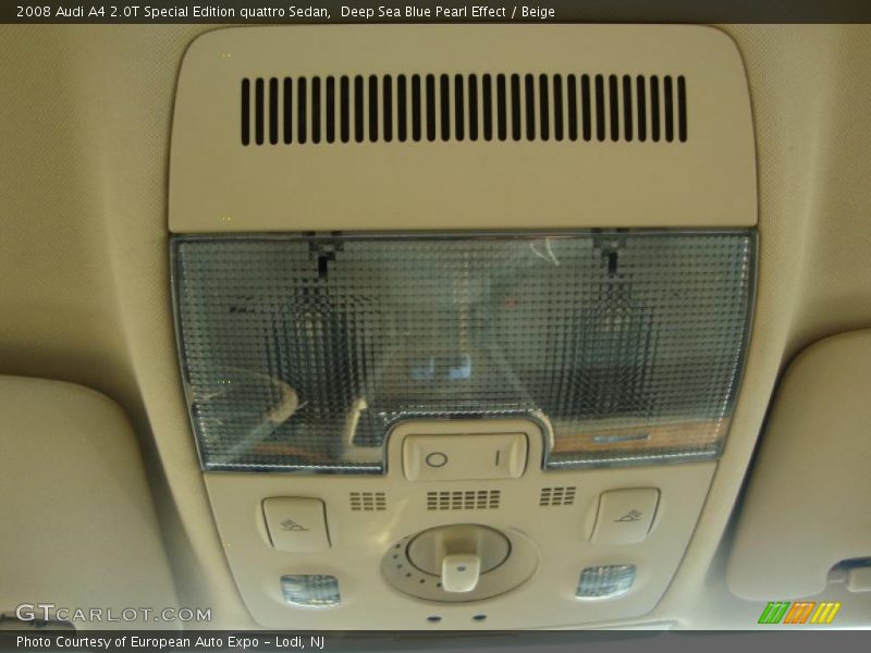 Deep Sea Blue Pearl Effect / Beige 2008 Audi A4 2.0T Special Edition quattro Sedan