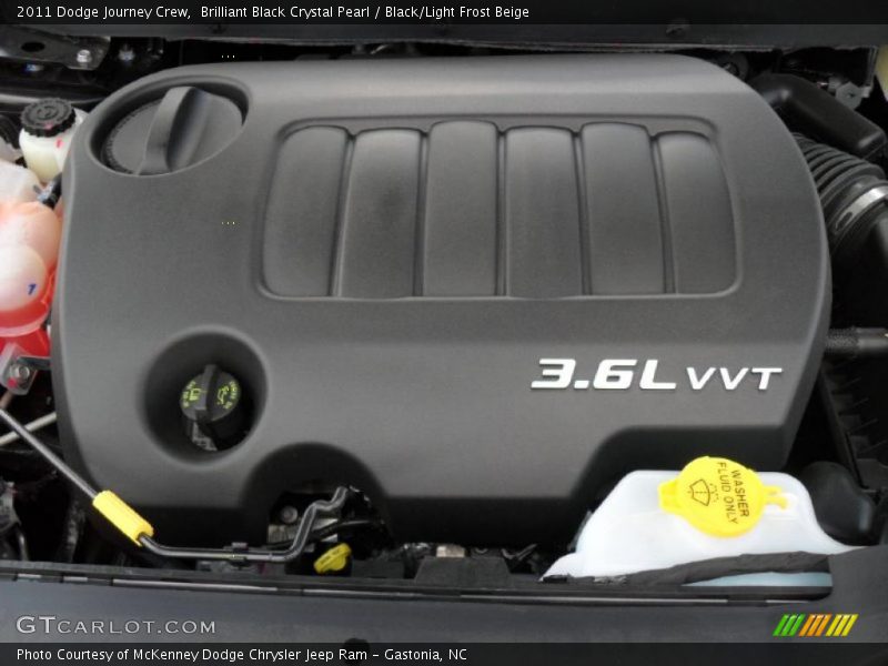  2011 Journey Crew Engine - 3.6 Liter DOHC 24-Valve VVT Pentastar V6
