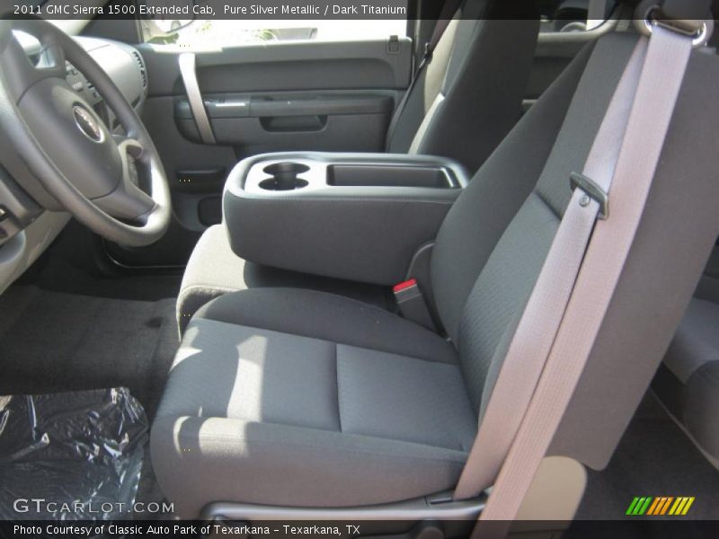  2011 Sierra 1500 Extended Cab Dark Titanium Interior