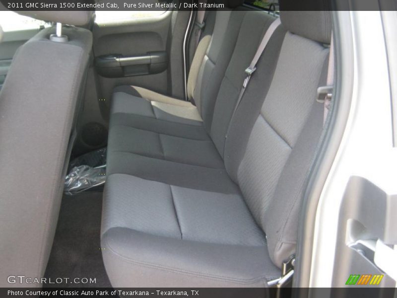  2011 Sierra 1500 Extended Cab Dark Titanium Interior