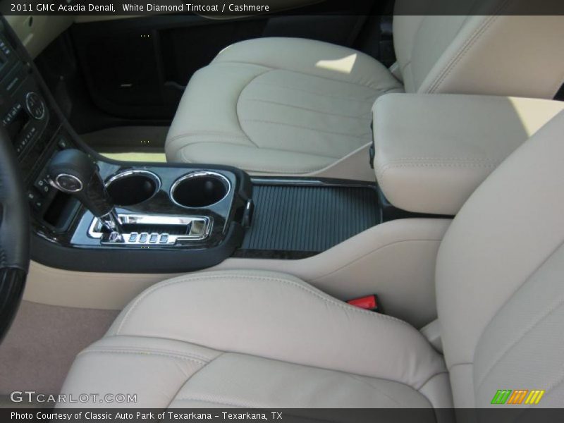 White Diamond Tintcoat / Cashmere 2011 GMC Acadia Denali